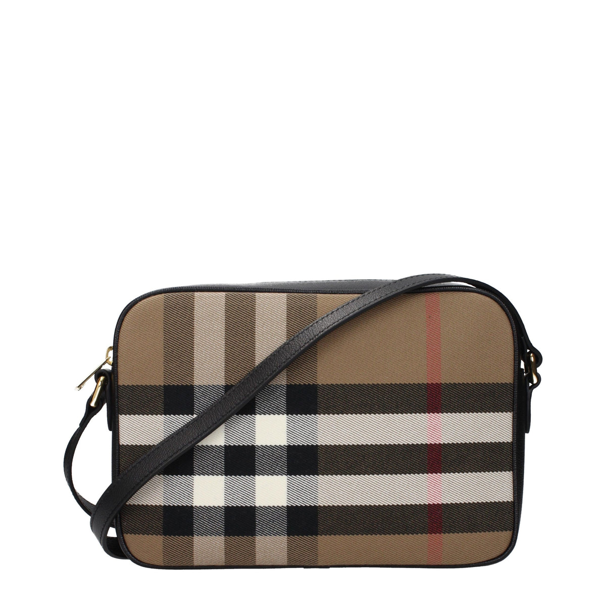 Burberry Umhängetasche aus Stoff in Beige