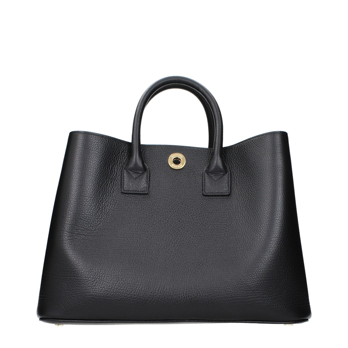 Burberry Handtasche aus Leder in Schwarz
