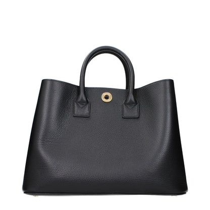 Burberry Handtasche aus Leder in Schwarz