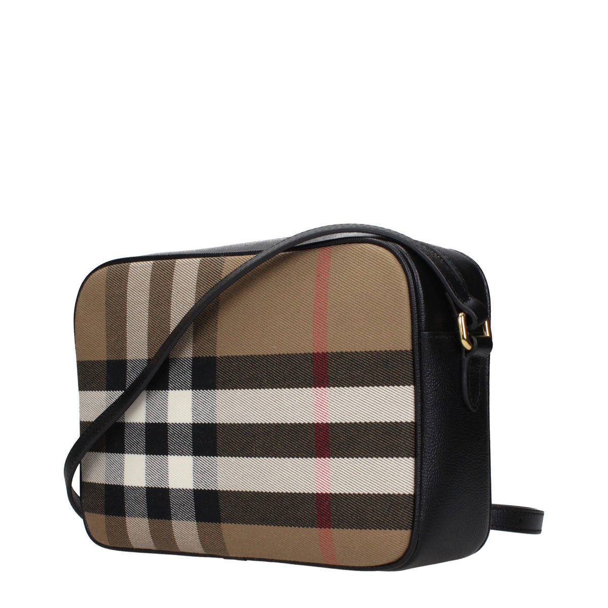 Burberry Umhängetasche aus Stoff in Beige