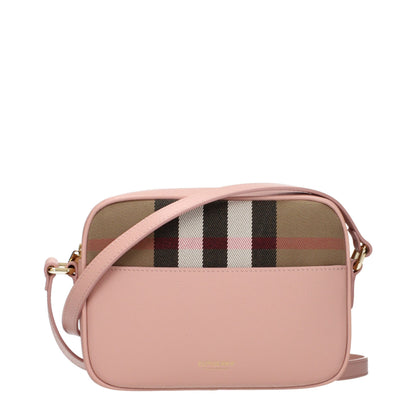 Burberry Umhängetasche aus Leder in Rosa