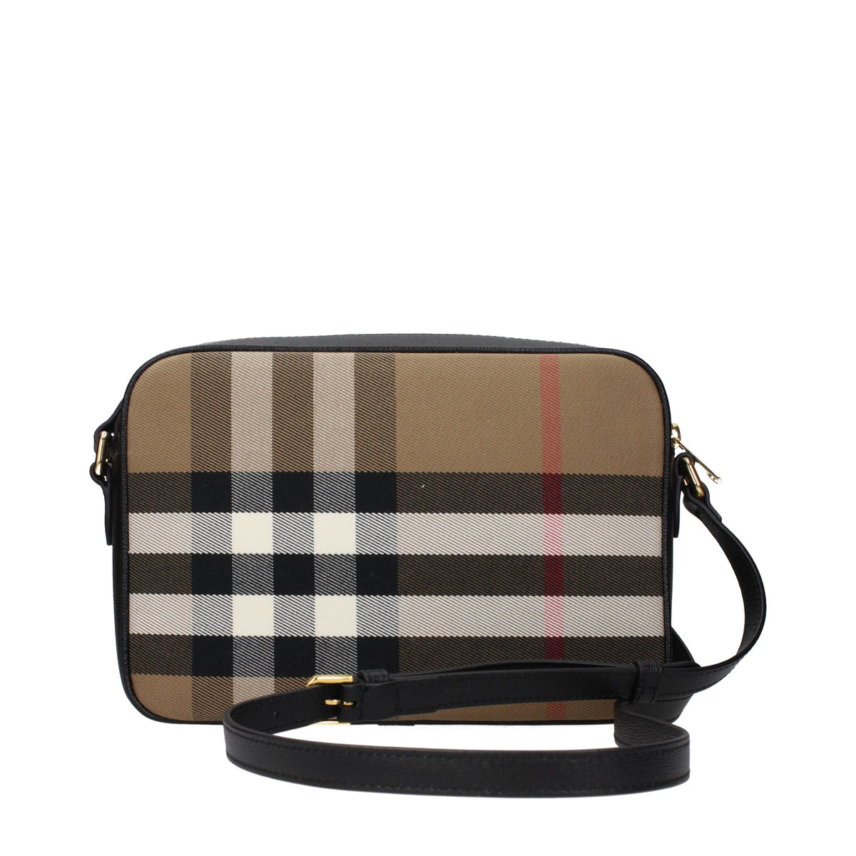 Burberry Umhängetasche aus Stoff in Beige
