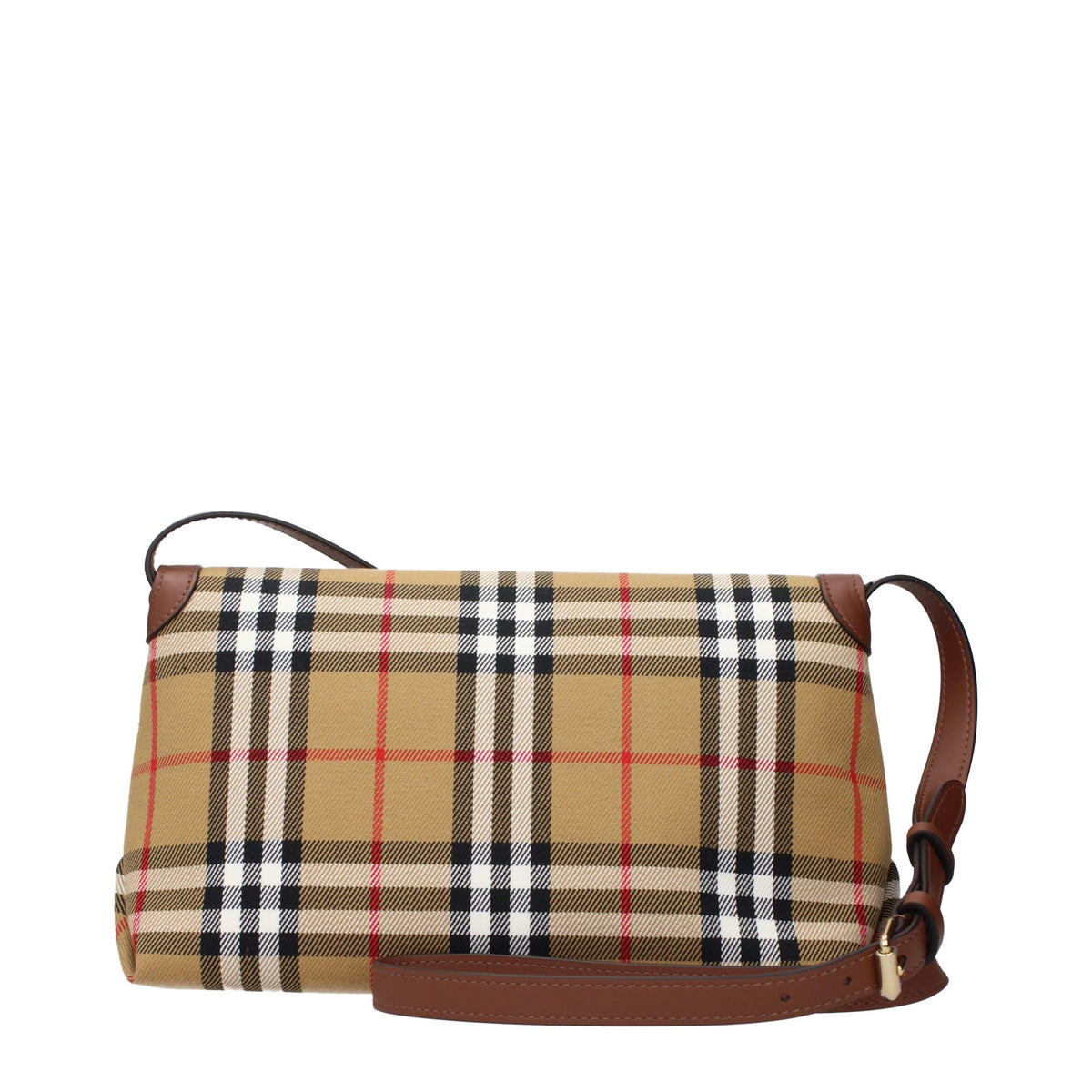 Burberry Umhängetasche aus Stoff in Beige