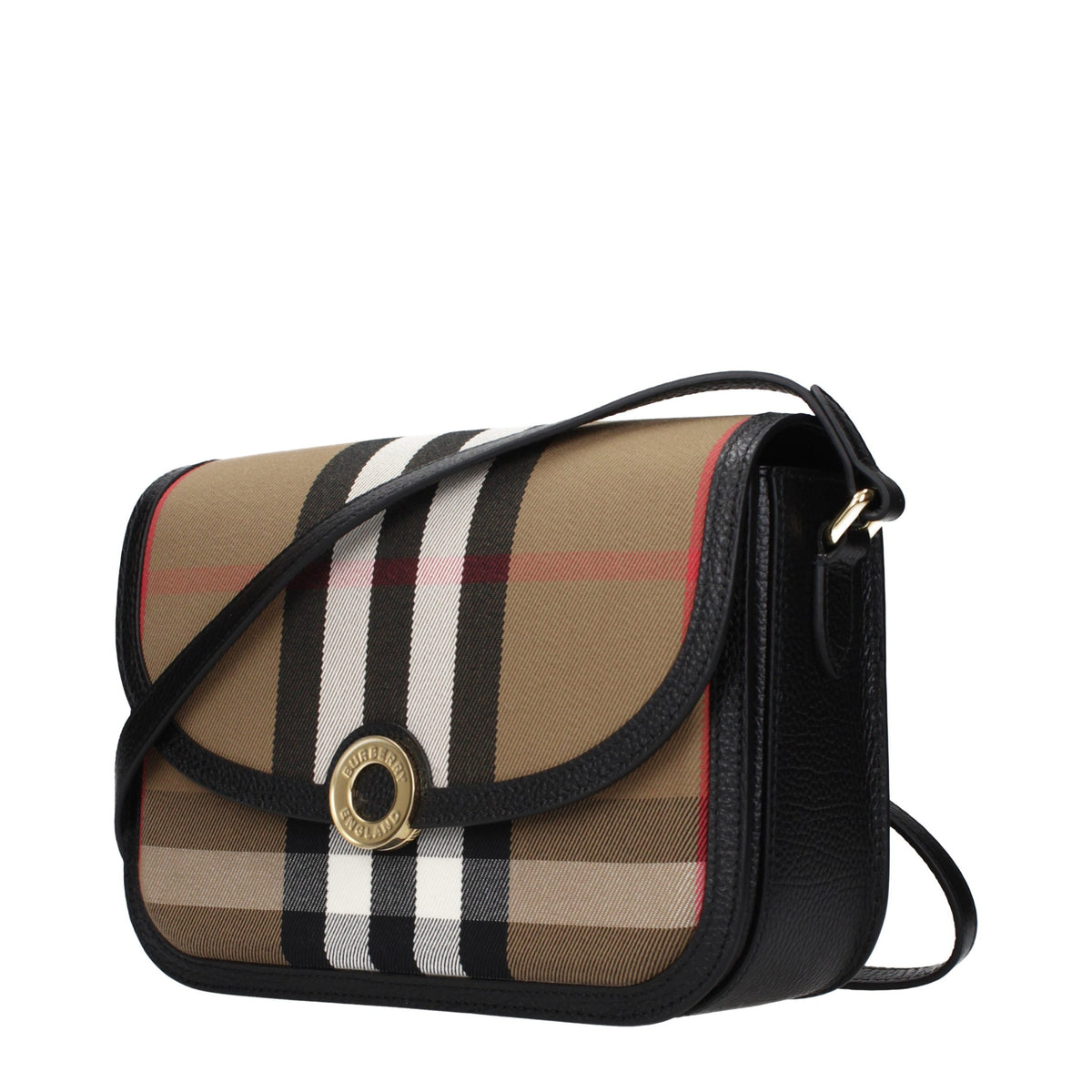 Burberry Umhängetasche aus Stoff in Braun