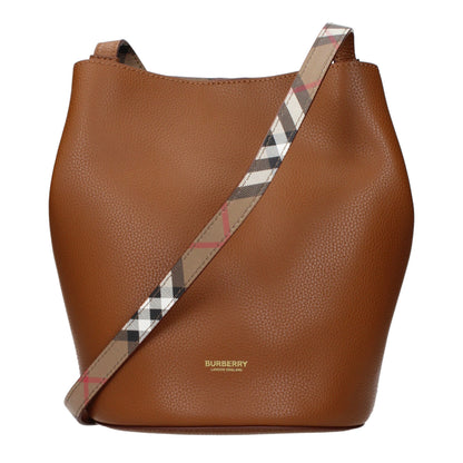 Burberry Umhängetasche aus Leder in Braun
