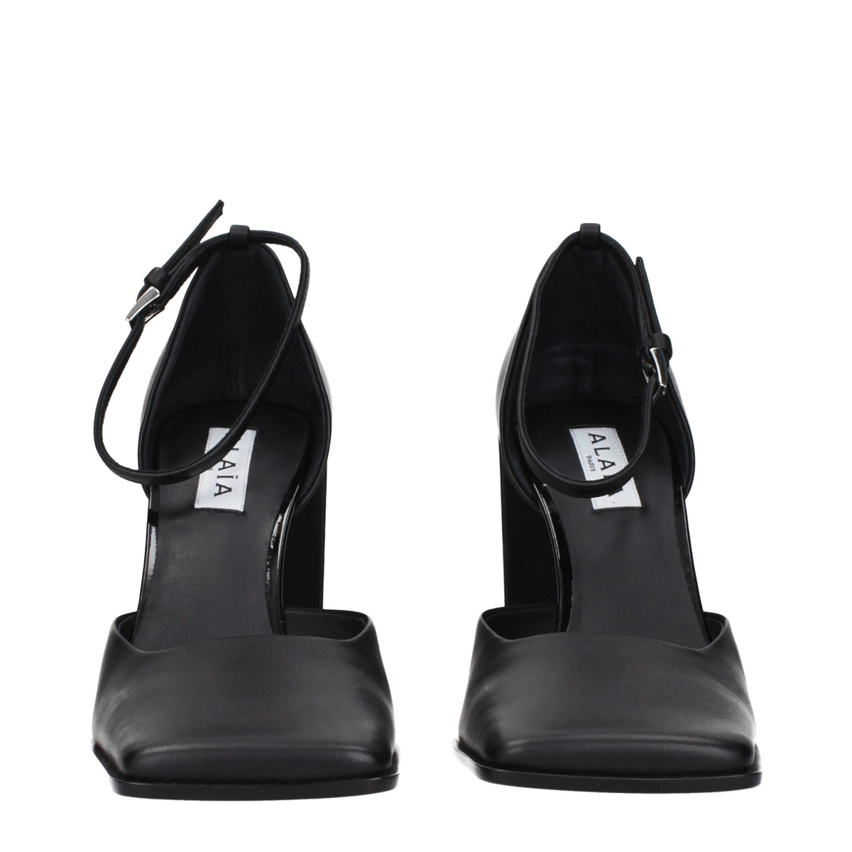 Alaïa Pumps aus Leder in Schwarz