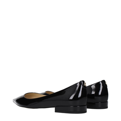 Jimmy Choo Ballerinas aus Lackleder in Schwarz