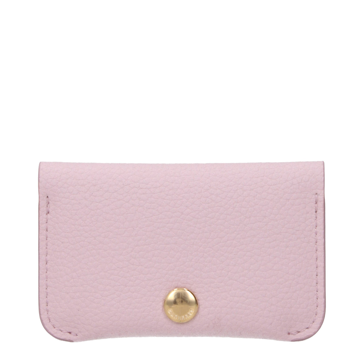 Burberry Kartenhalter aus Leder in Rosa