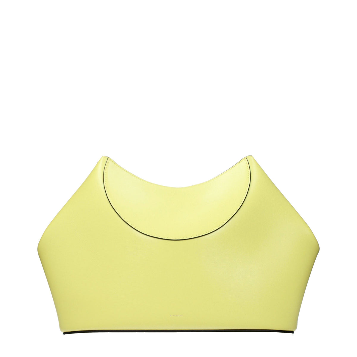 Givenchy Clutch aus Leder in Gelb