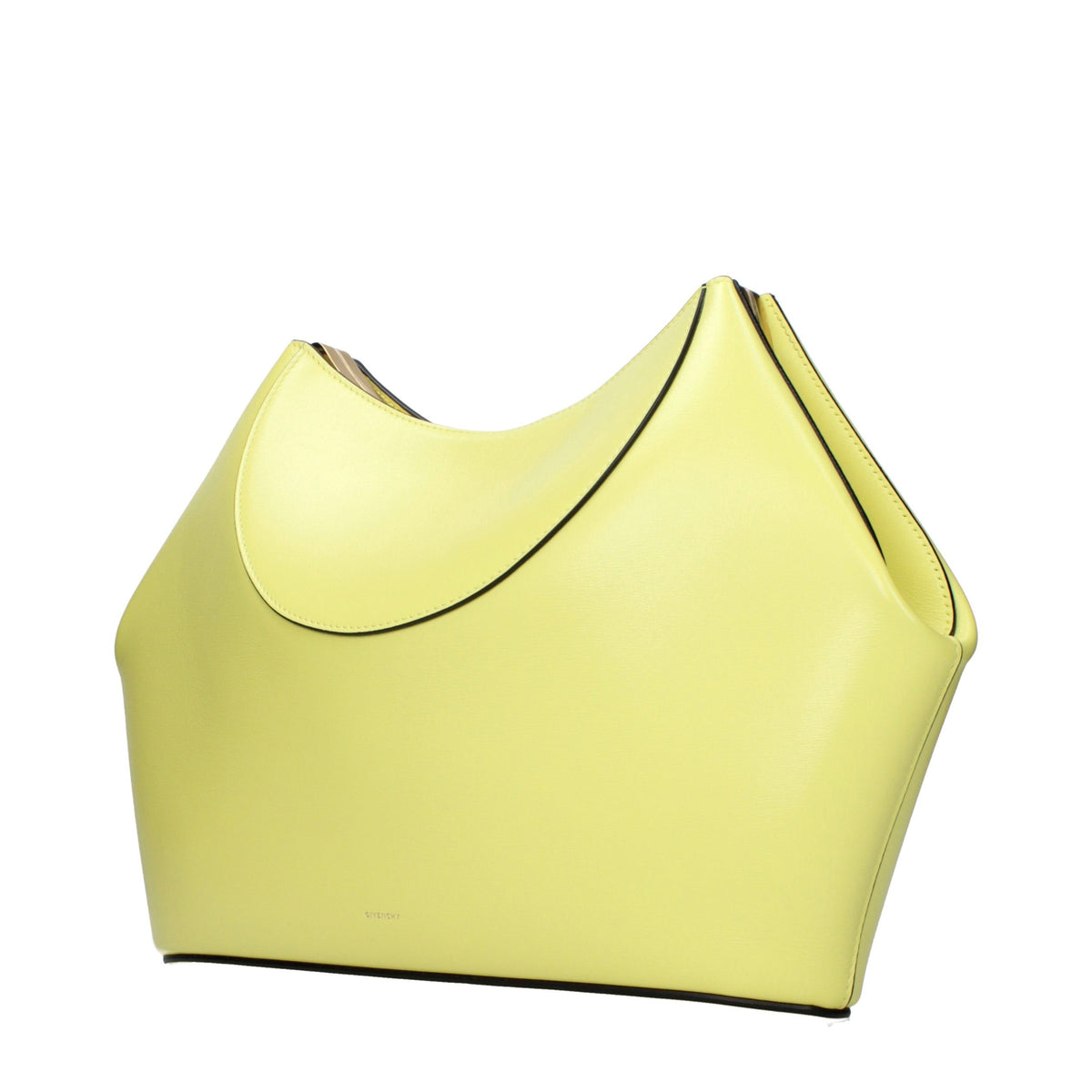Givenchy Clutch aus Leder in Gelb