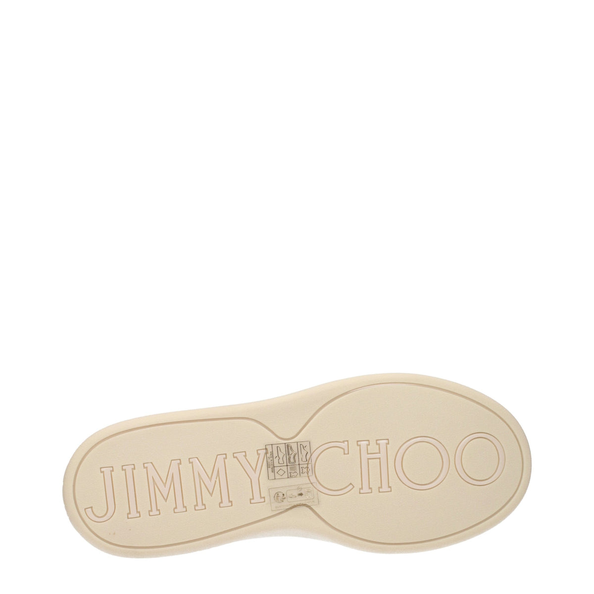 Jimmy Choo Sneaker aus Leder in Beige