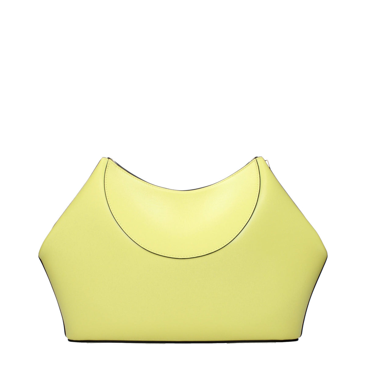 Givenchy Clutch aus Leder in Gelb