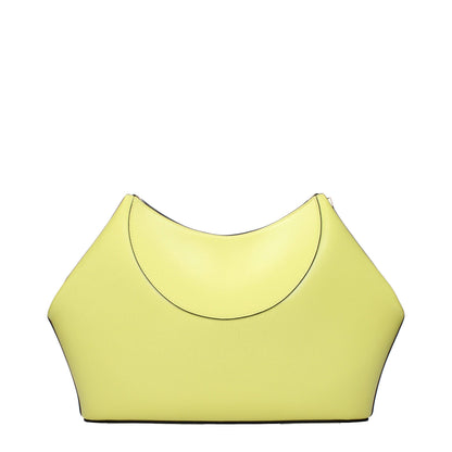Givenchy Clutch aus Leder in Gelb
