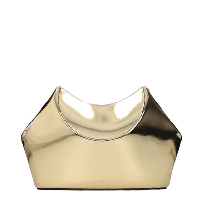 Givenchy Clutch aus Leder in Gold