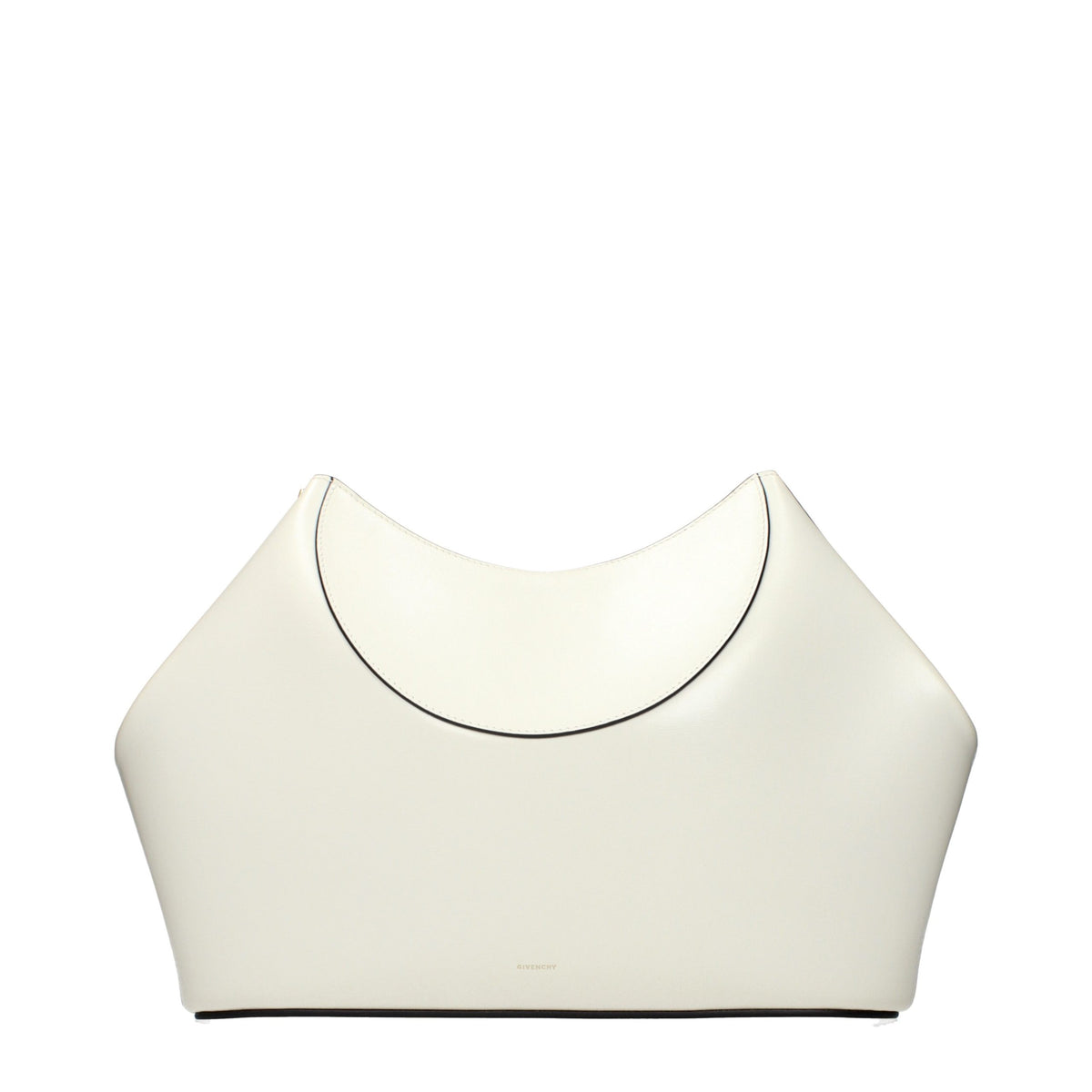 Givenchy Clutch aus Leder in Beige