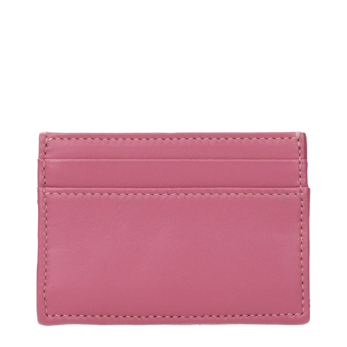 Versace Kartenhalter aus Leder in Rosa