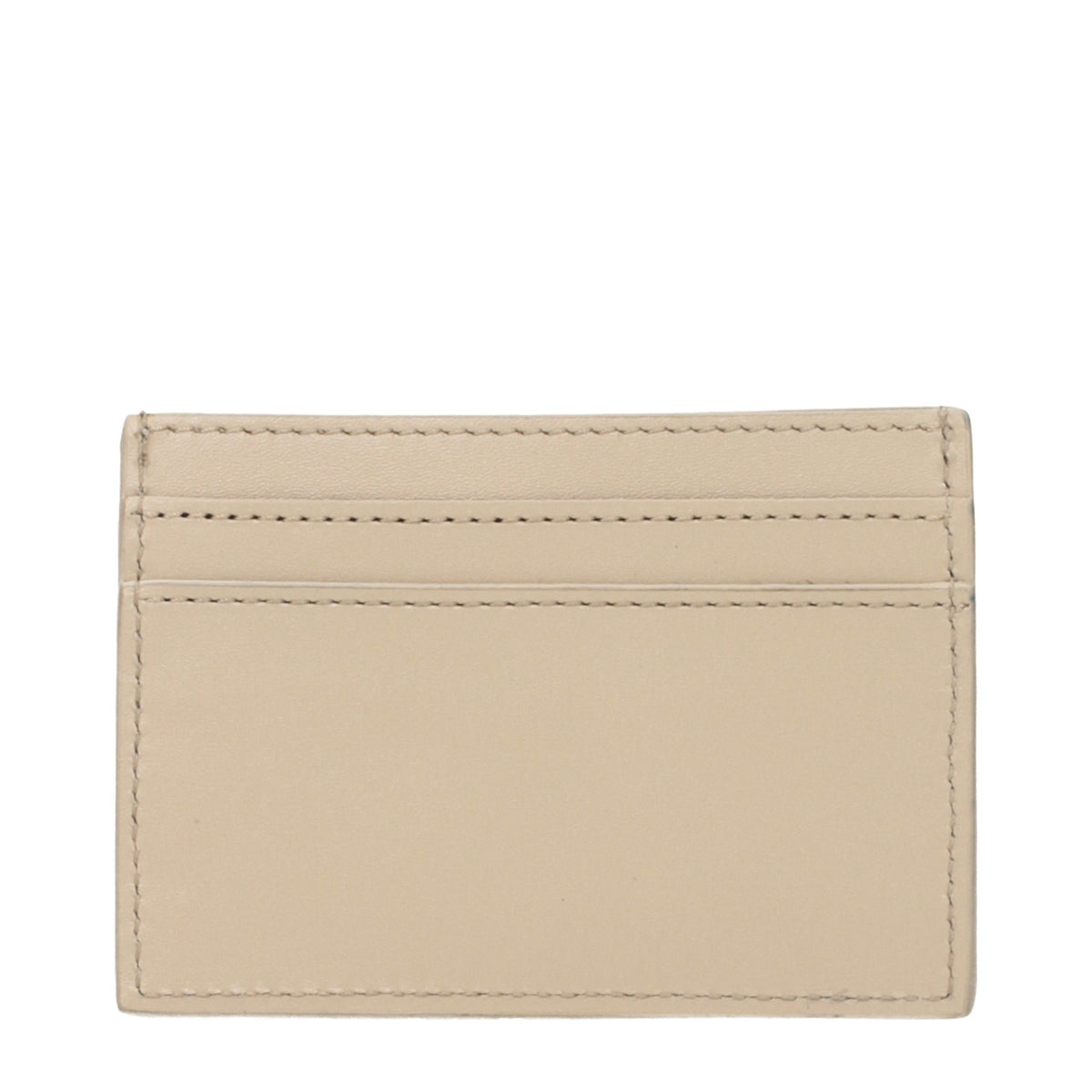 Versace Kartenhalter aus Leder in Beige