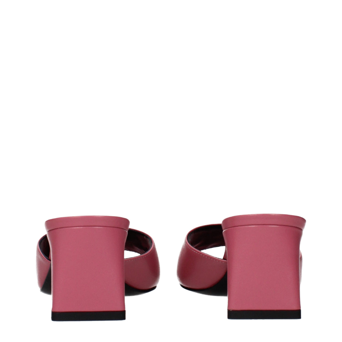 Versace Sandalen aus Leder in Rosa