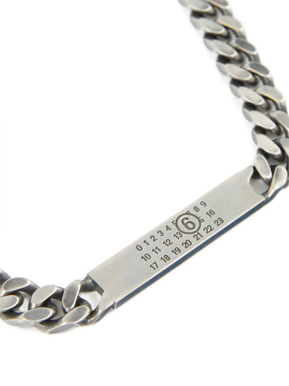 MM6 Maison Margiela Halskette aus Silbermessing