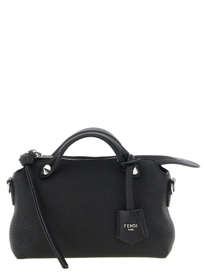 Fendi Schwarze Kalbsleder-Handtasche