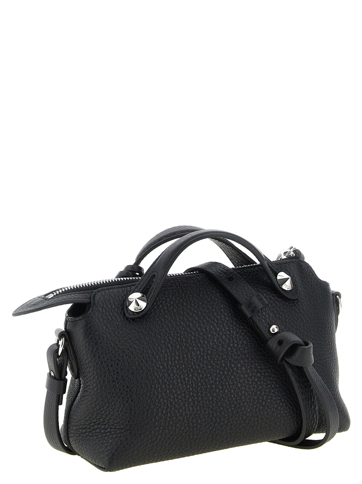 Fendi Schwarze Kalbsleder-Handtasche