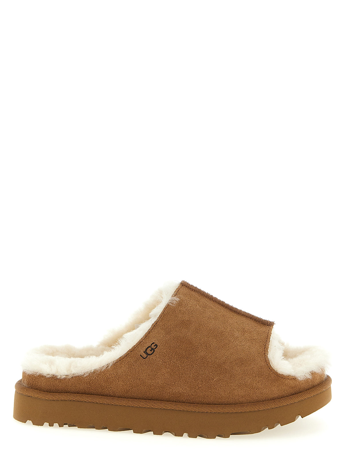 UGG Braune Leder-Slipper – Produktansicht 1 | Arca Lucia