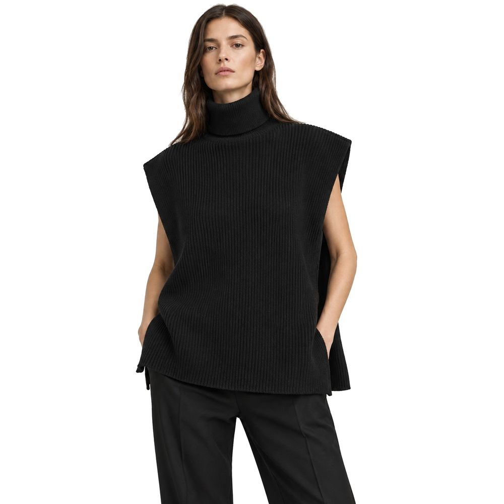 Max Mara Schwarze Kaschmirweste