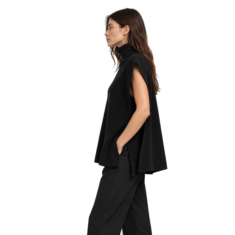 Max Mara Schwarze Kaschmirweste