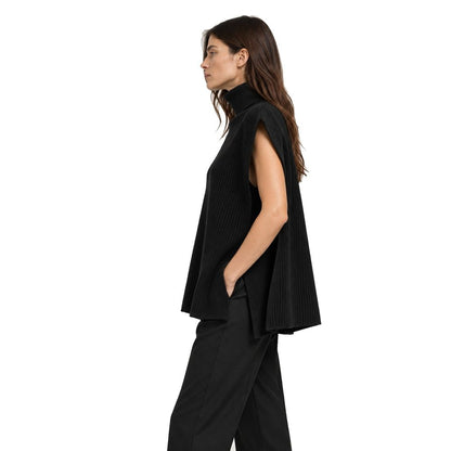 Max Mara Schwarze Kaschmirweste