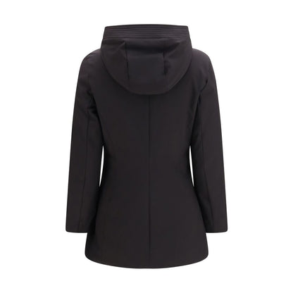 Woolrich Schwarzer Parka aus Polyester