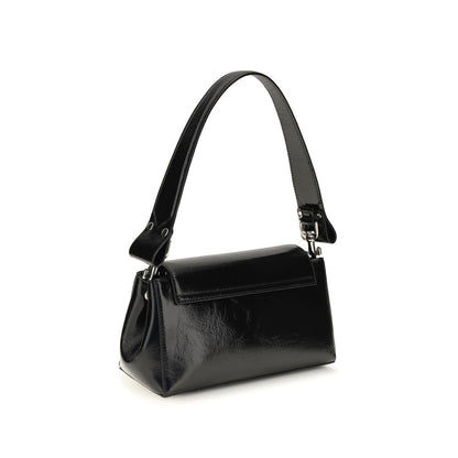 Vivienne Westwood Schwarze Kalbsleder Bos Taurus Handtasche
