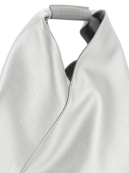 MM6 Maison Margiela Silberne Handtasche aus Polyethylen