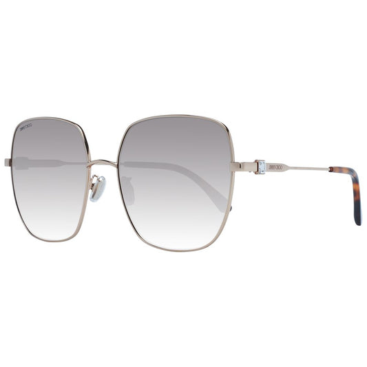 Jimmy Choo Sonnenbrille aus Goldmetall