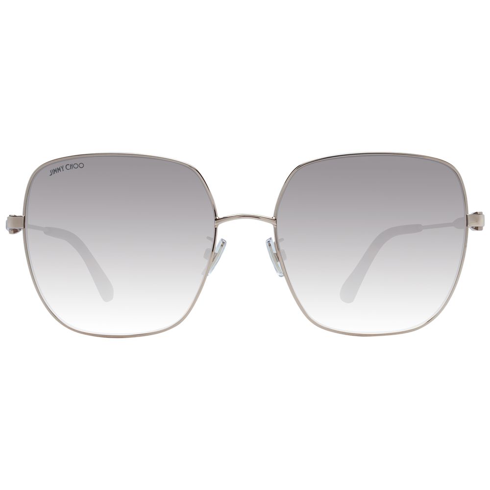 Jimmy Choo Sonnenbrille aus Goldmetall