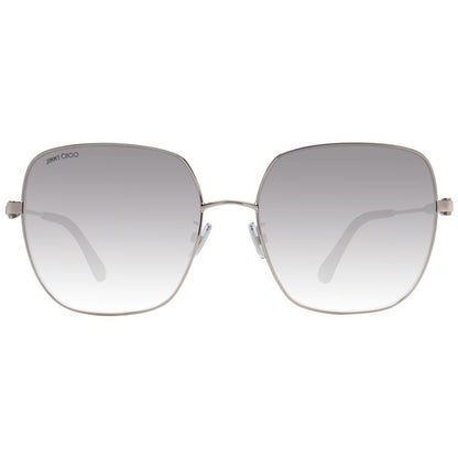 Jimmy Choo Sonnenbrille aus Goldmetall