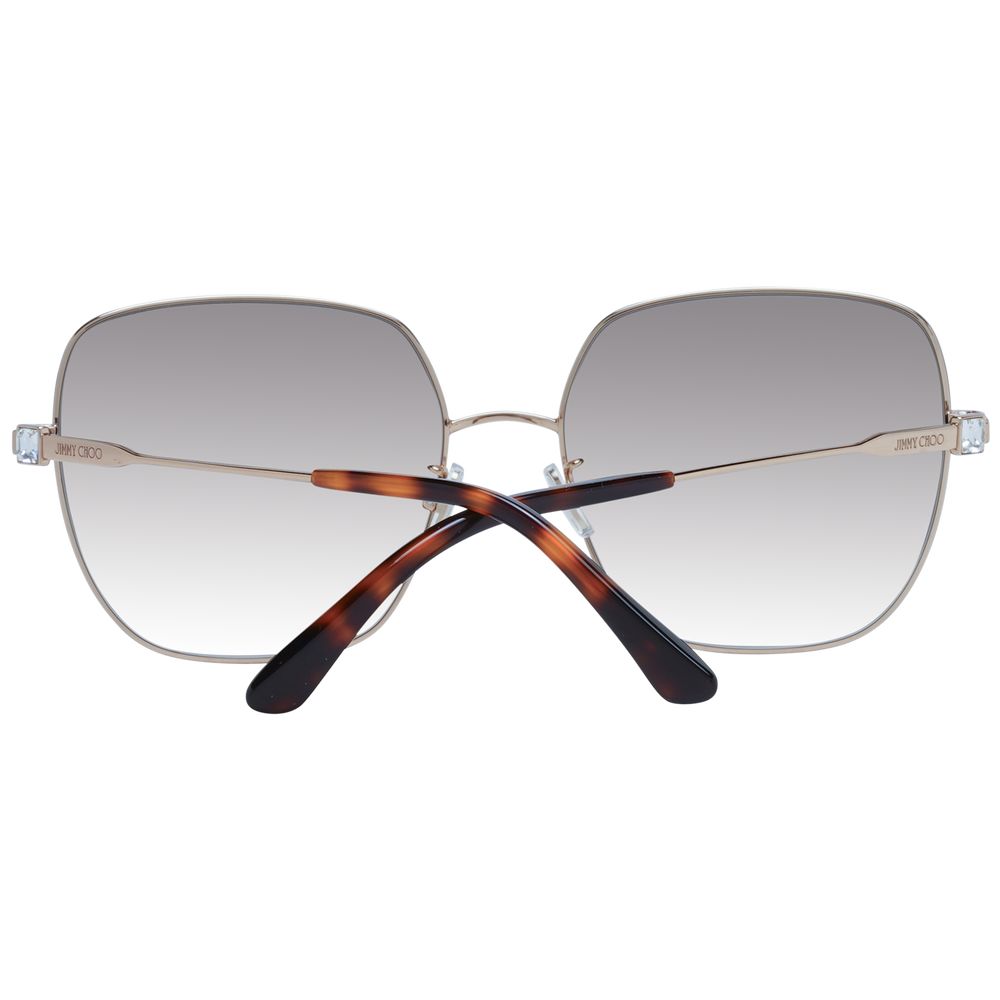Jimmy Choo Sonnenbrille aus Goldmetall