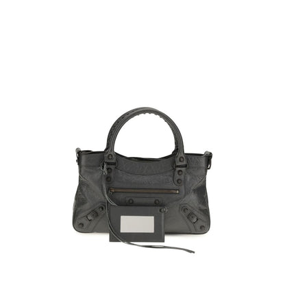 Balenciaga Schultertasche aus Lammleder (Ovis Aries) in Grau – Ansicht 1 | Arca Lucia