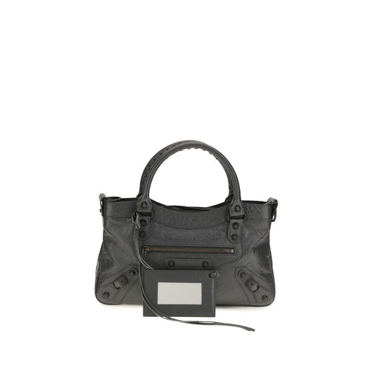 Balenciaga Schultertasche aus Lammleder (Ovis Aries) in Grau – Ansicht 1 | Arca Lucia