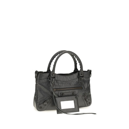 Balenciaga Schultertasche aus Lammleder (Ovis Aries) in Grau – Ansicht 2 | Arca Lucia