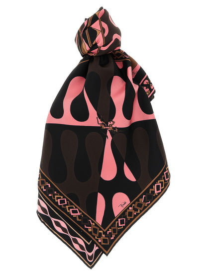Emilio Pucci Mehrfarbiger Seidenschal