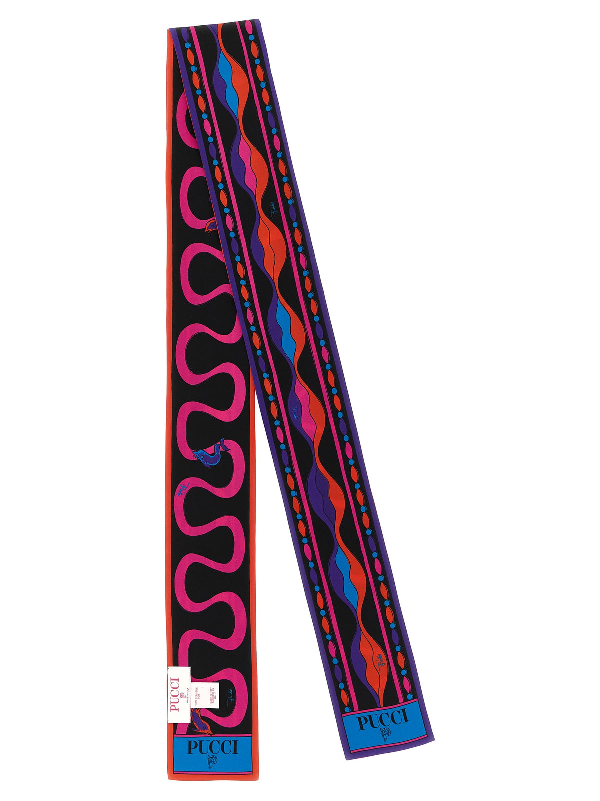 Emilio Pucci Mehrfarbiger Seidenschal