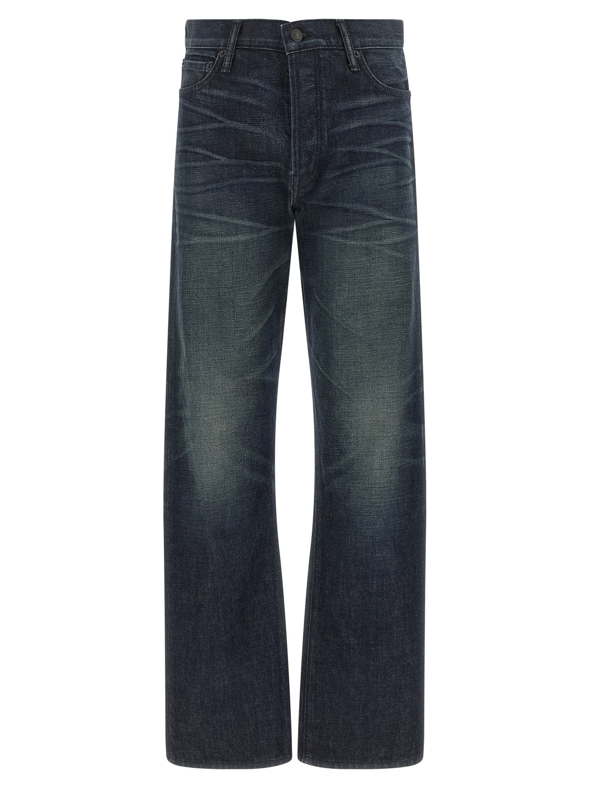 Tom Ford Blaue Baumwolljeans Denim