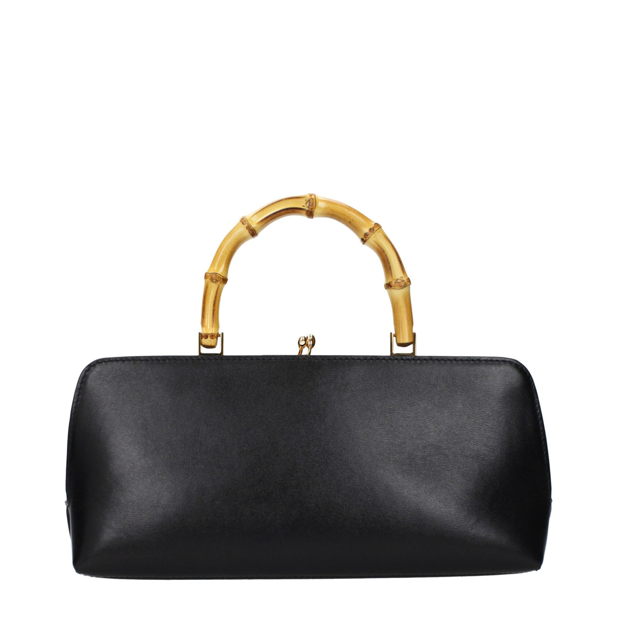 Jil Sander Schwarze Lederhandtasche
