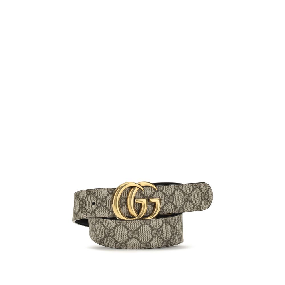 Gucci GG Marmont Gürtel in Beige – Ansicht 1 | Arca Lucia
