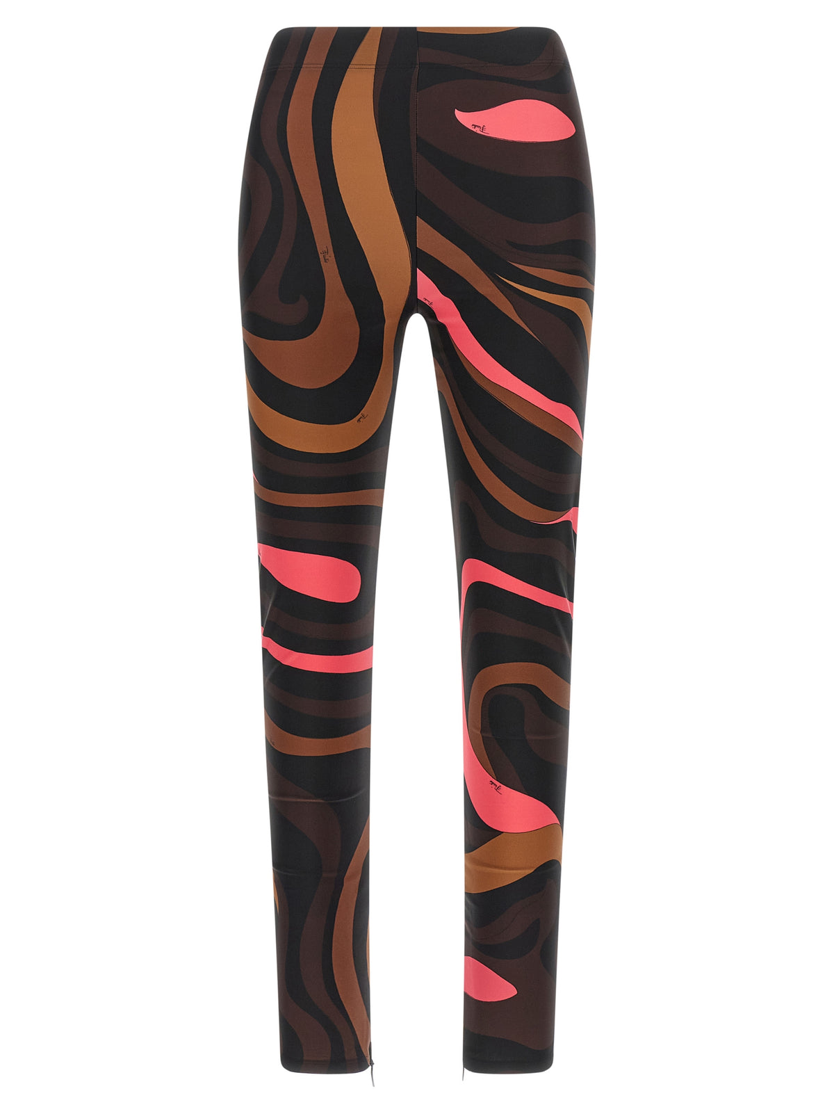Emilio Pucci Braune Polyamid-Leggings – Ansicht 1 | Arca Lucia
