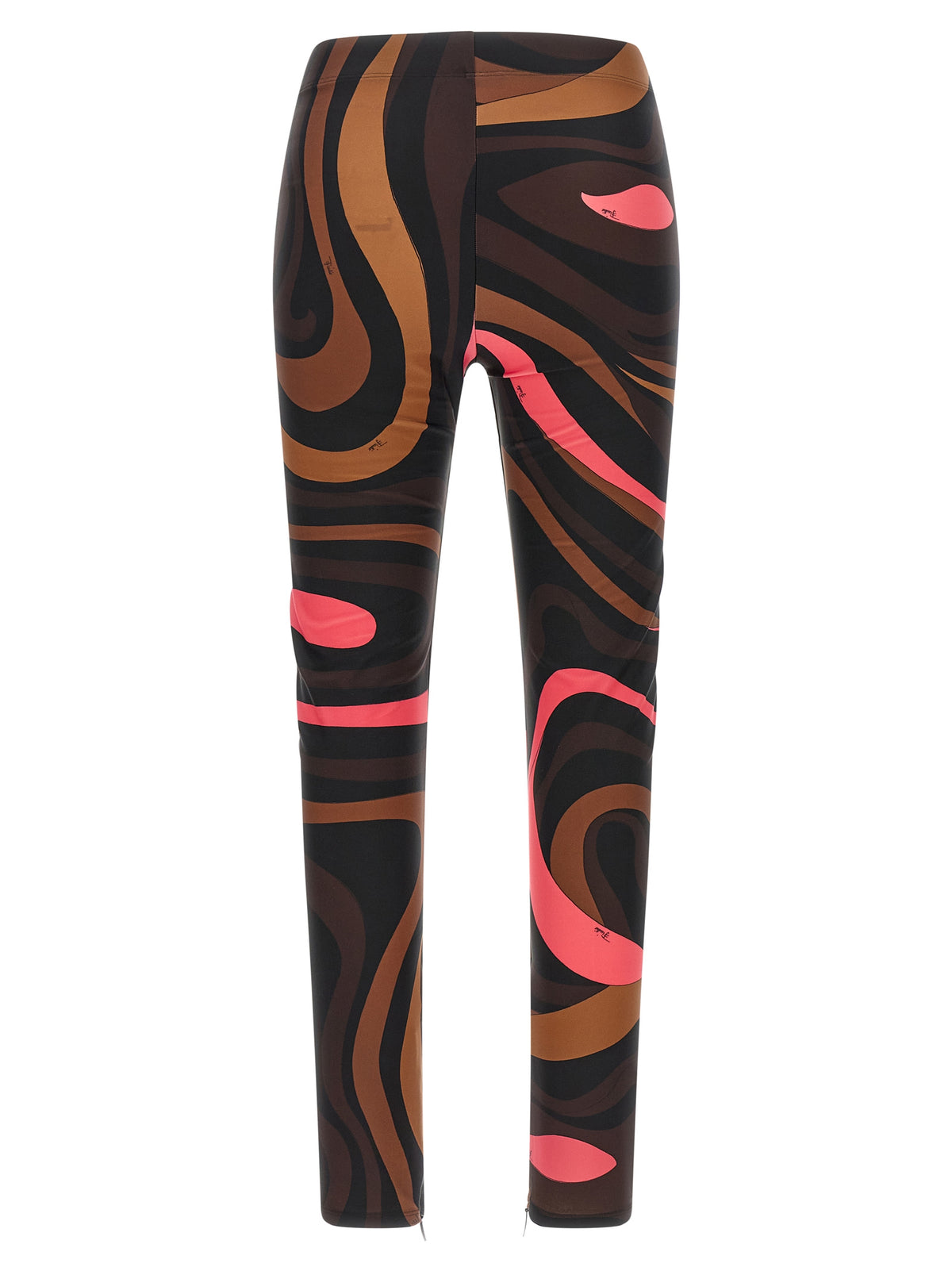 Emilio Pucci Braune Polyamid-Leggings – Ansicht 2 | Arca Lucia