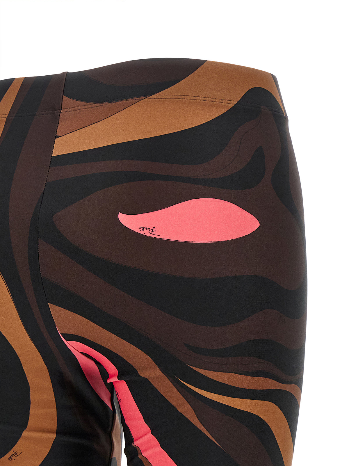 Emilio Pucci Braune Polyamid-Leggings – Ansicht 4 | Arca Lucia