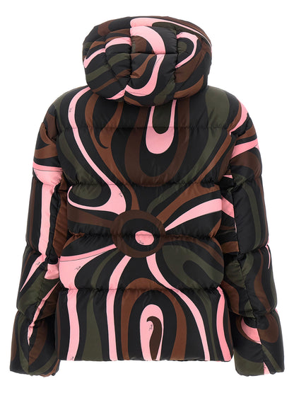 Emilio Pucci Steppjacke aus Polyamid in Mehrfarbig – Ansicht 2 | Arca Lucia