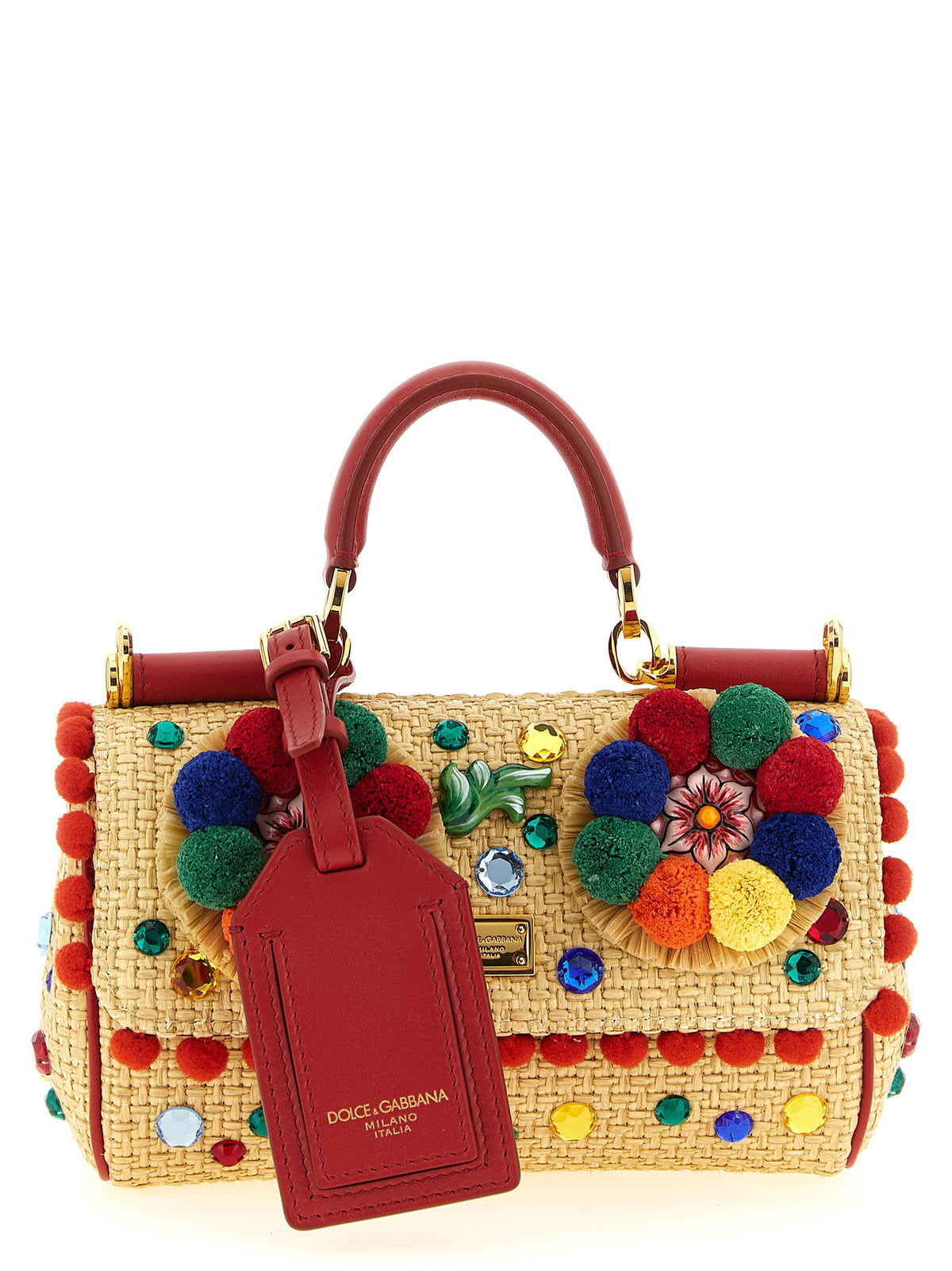 Dolce & Gabbana My Sicily Mini-Handtasche in Mehrfarbig – Ansicht 1 | Arca Lucia