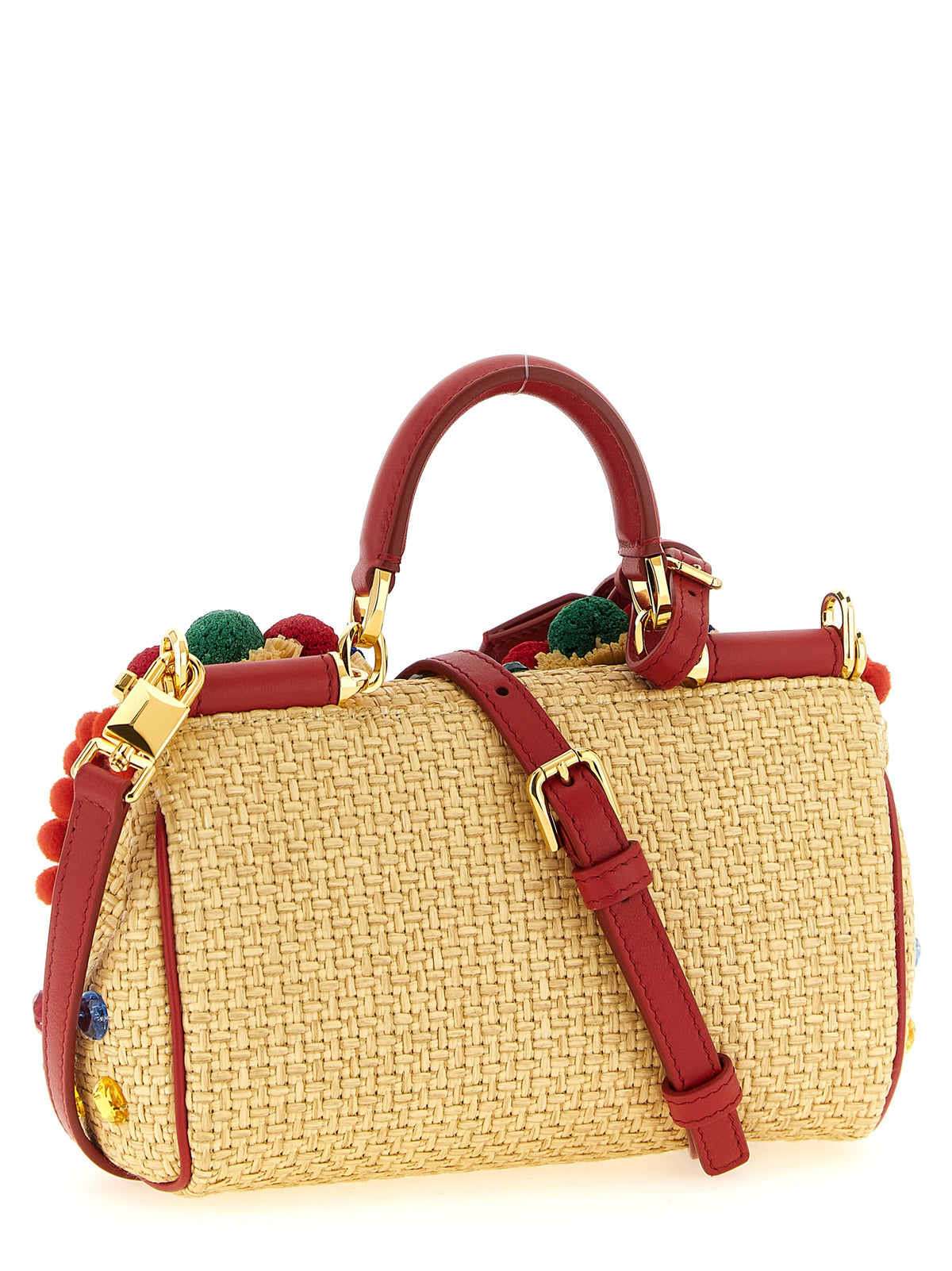 Dolce & Gabbana My Sicily Mini-Handtasche in Mehrfarbig – Ansicht 2 | Arca Lucia